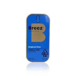 BREEZ - Tincuture - Original Mint Spray - 1000 MG