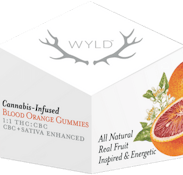[WYLD] CBC Gummies - 1:1 - Blood Orange (S)