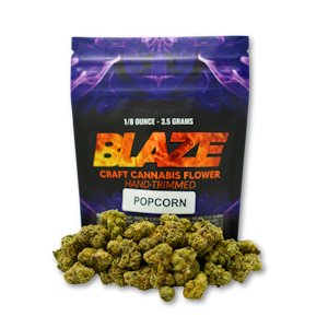 BLAZE CRAFT CANNABIS - Blaze | Popcorn | Red Forbidden Runtz | 3.5g