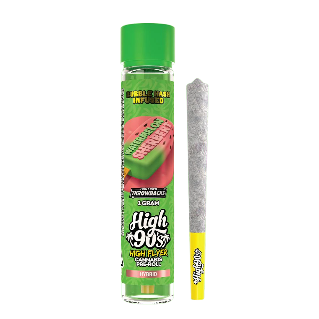 HIGH 90s - High 90s - Preroll - Indoor - Watermelon Sherbert - 1g Main Image