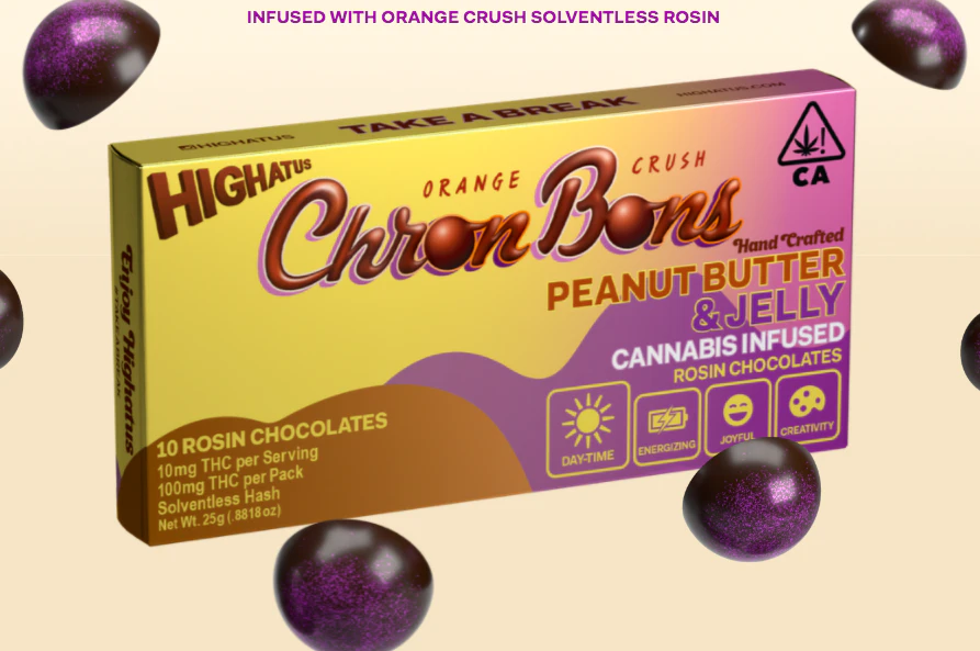 ChronBon - Peanut Butter & Jelly | 100mg Chocolate | ChronBons Main Image