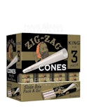 Zig Zag Pre-Rolled Cones King Size $4