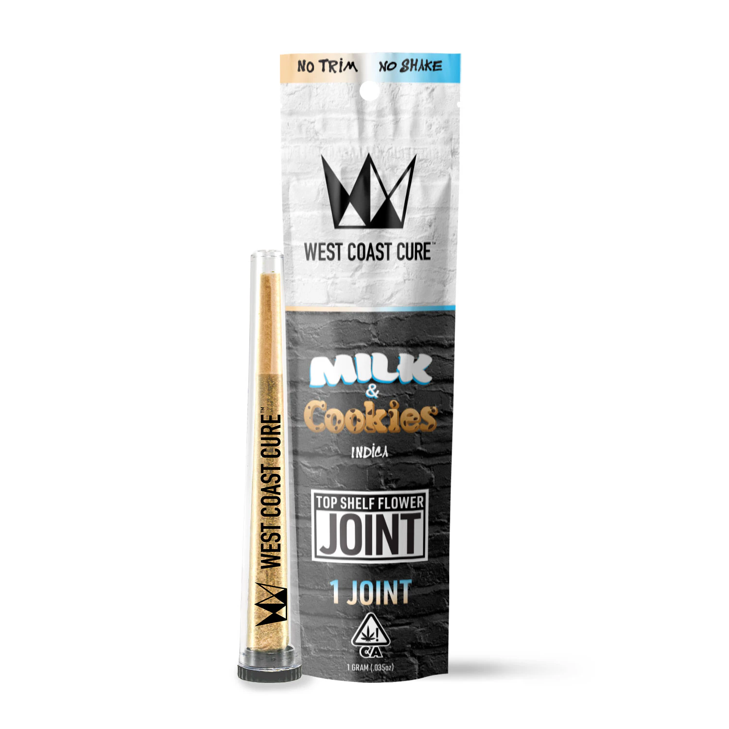 West Coast Cure - West Coast Cure - 1g Pre Roll - Milk & Cookies Main Image