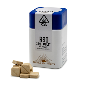 EMERALD BAY EXTRACTS - Gush Mintz (I) | 25mg/1000mg (20pk) RSO Tablets | Emerald Bay Extracts
