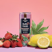 Hometown Hero Sparkling Lemonade Ruby Oasis 25 mg per can with B12