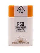 Emerald Bay 25mg Sherbet Haze RSO Tablets 40pk