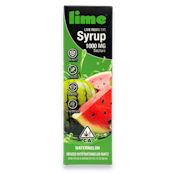 Lime - Live Syrup - Watermelon - Edible - 1000mgTHC - 30ml