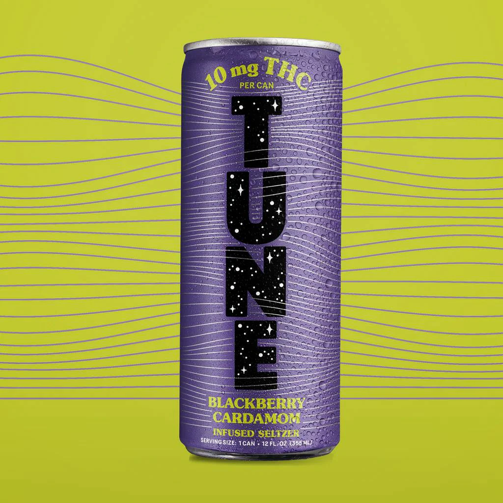 Tune - Tune Blackberry Cardamom Infused Seltzer 4 pack Main Image
