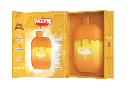PACKWOODS - Packwoods - Orange Creamsicle 1G Live Resin Packspod Disposable