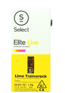 Select - Lime Trainwreck Live Resin 1g