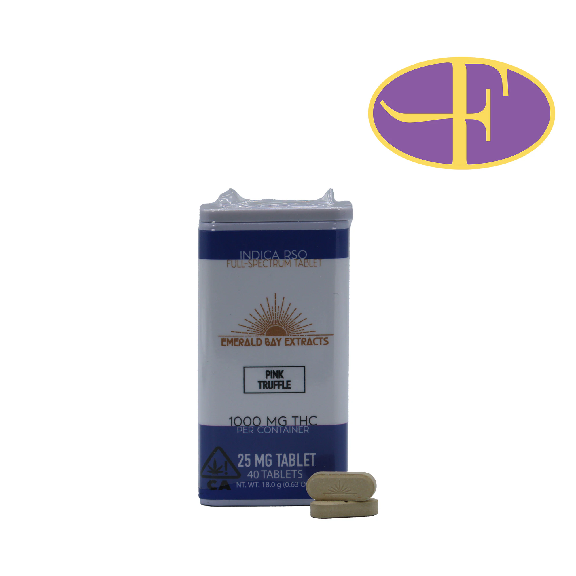 Emerald Bay Extracts - Pink Truffle RSO Tablets (40pk) Main Image
