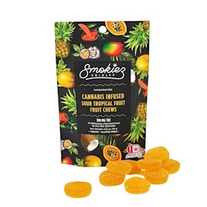 Smokiez Edibles - Smokiez | SOUR Tropical Fruit Chews | 100MG