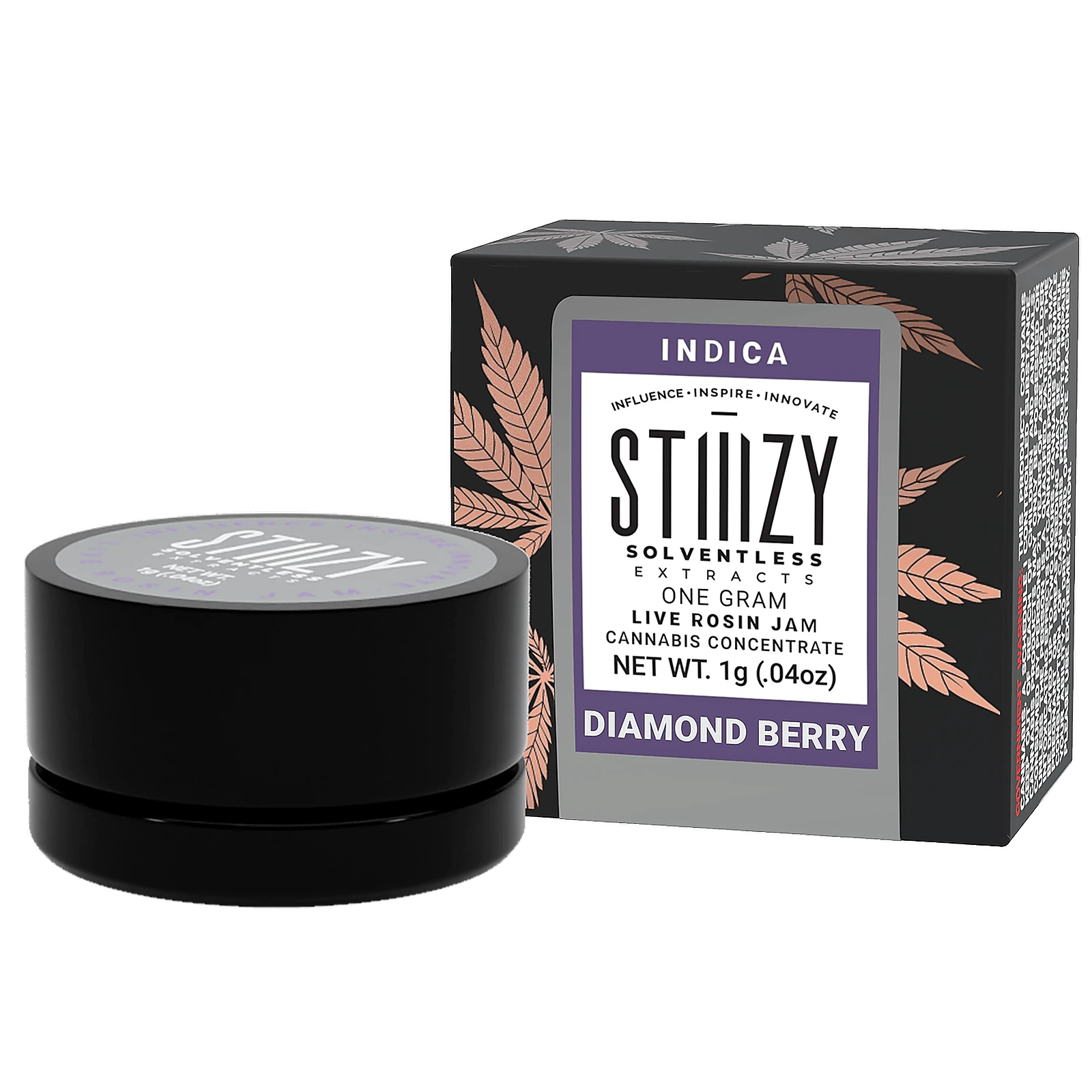 STIIIZY - Stiiizy - Diamond Berry - 1g Solventless Rosin Jam Main Image