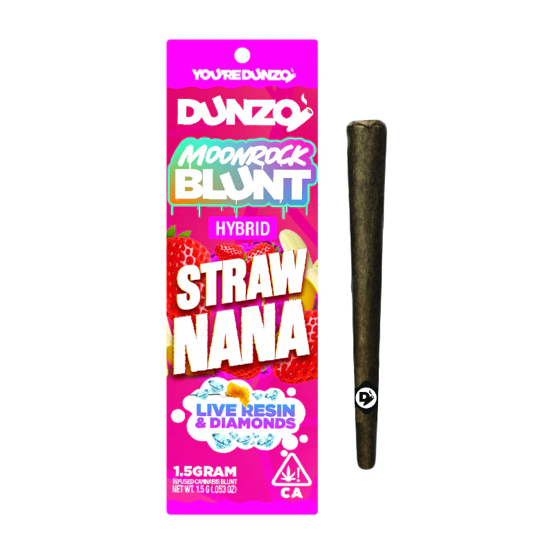 Dunzo - Dunzo - Strawnana Moonrock Infused Blunt 1.5g Main Image