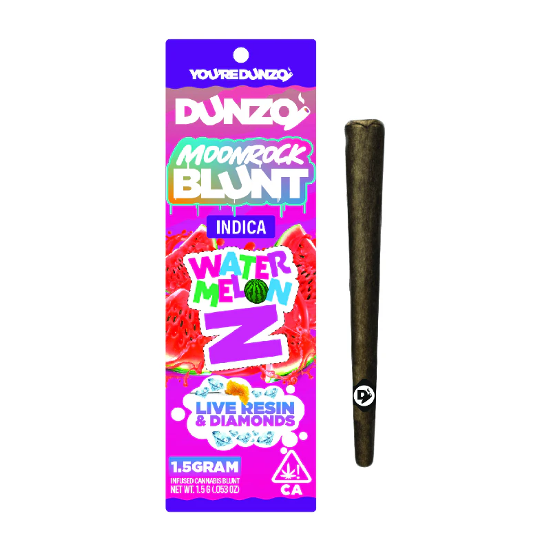 Dunzo - Dunzo - Watermelon Z Moonrock Infused Blunt 1.5g Main Image