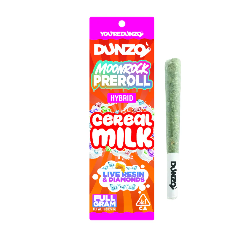 Dunzo - Dunzo - Cereal Milk Moonrock Infused Preroll 1g Main Image