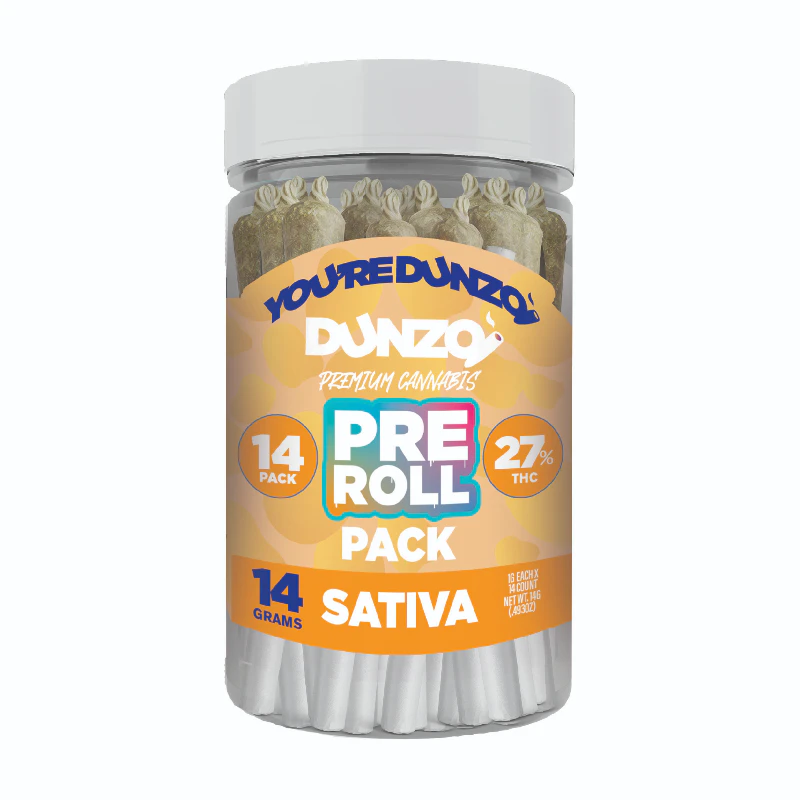 Dunzo - Dunzo - Strawberry Cough Preroll 14pk 14g Main Image
