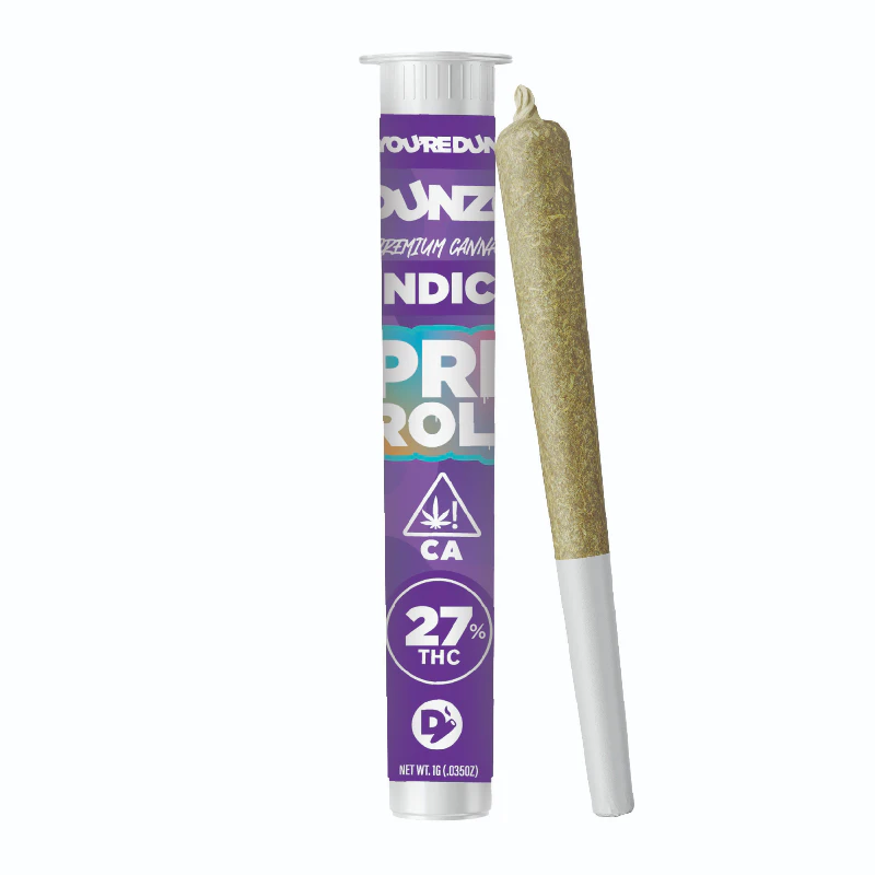 Dunzo - Dunzo - Purple Bubba Preroll 1g Main Image