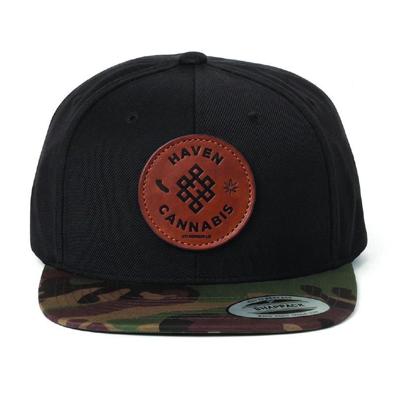 Haven - Haven - Limited Edition - Black Camo Snapback Cap Main Image