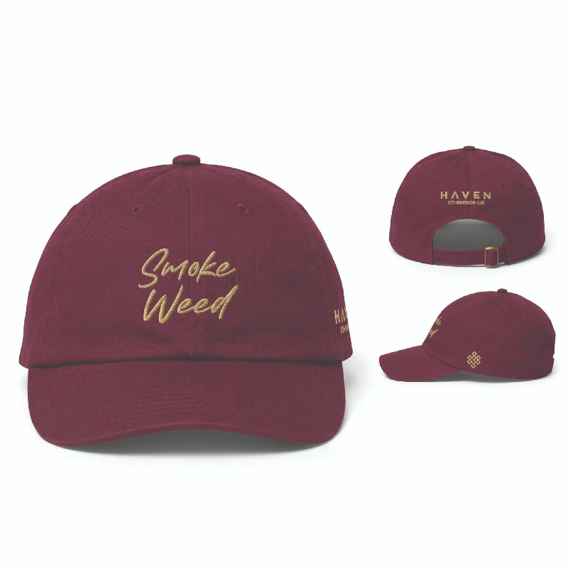 Haven - Haven - Limited Edition - Burgundy Dad Smoke Weed Cap Main Image