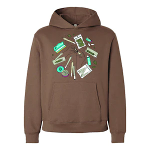 Haven - Haven - Limited Edition - Preroll Heavyweight Brown Hoodie (L)