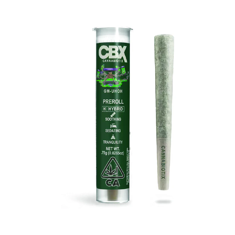 CBX - CBX - GM - UHOH Kush Preroll .75g Main Image