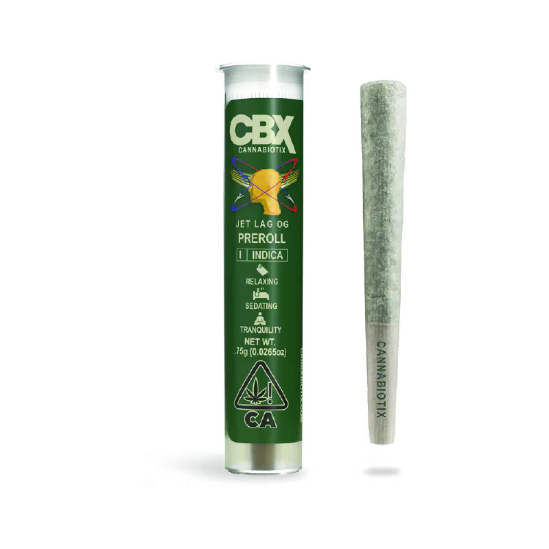 CBX - CBX - Jet Lag OG Kush Preroll .75g Main Image