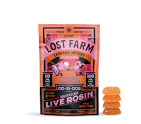 Lost Farm | Tropical Lemonade x Dos-Si-Dos | Live Rosin | Gummies | 100mg | 10ct