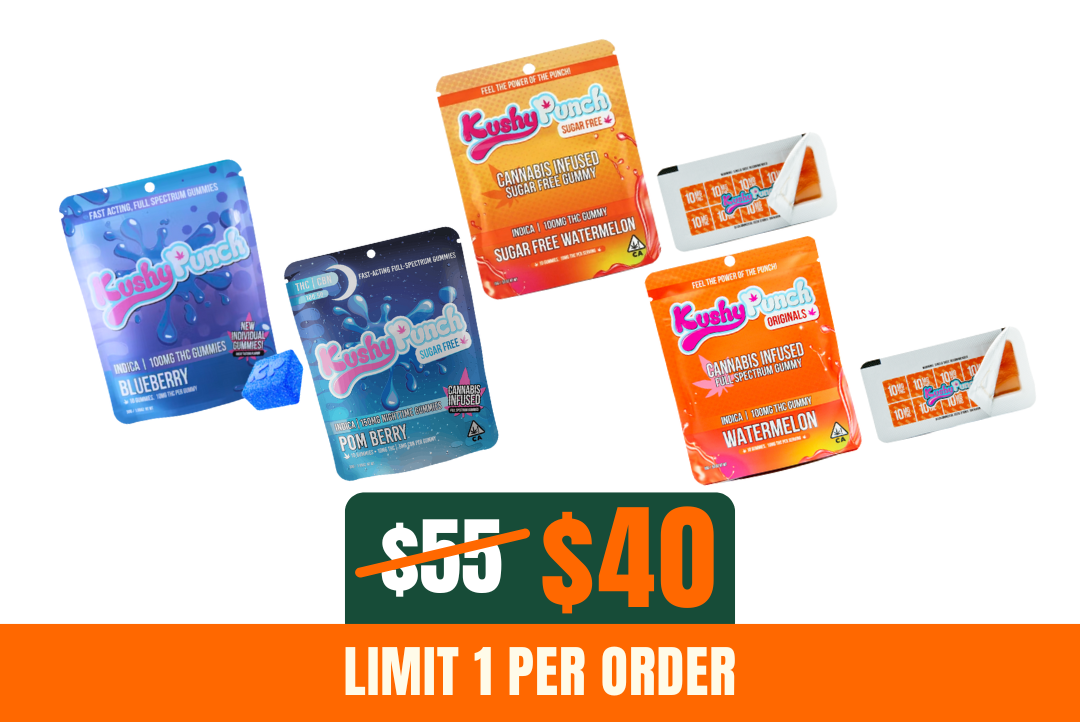 27% off 450mg Kushy Punch Indica Bundle picture