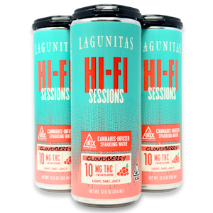 Lagunitas Hi-Fi Hops - Lagunitas - HiFi Sessions - Cloudberry - 4pk - Beverages - 40mg