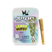 West Coast Cure | Lemon Burst 3.25g (Sativa) - Jefferey Infused Joints 5pk