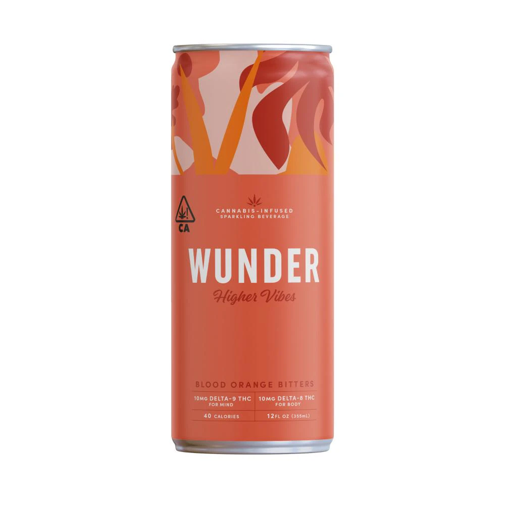 Wunder - Blood Orange Bitters - Single (Higher Vibes) - 12oz - Wunder Main Image