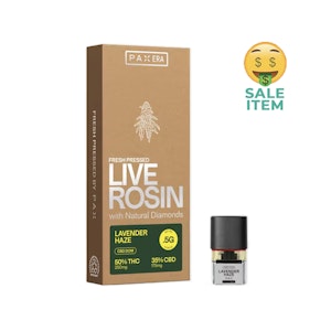Lavender Haze (1:1) CBD Live Rosin PAX Pod [0.5 g]