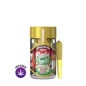 JEETER - Jeeter - Pre Roll Pack - Infused Baby Jeeter - Hybrid - Apple Fritter - (2.5g total) 5 Pack