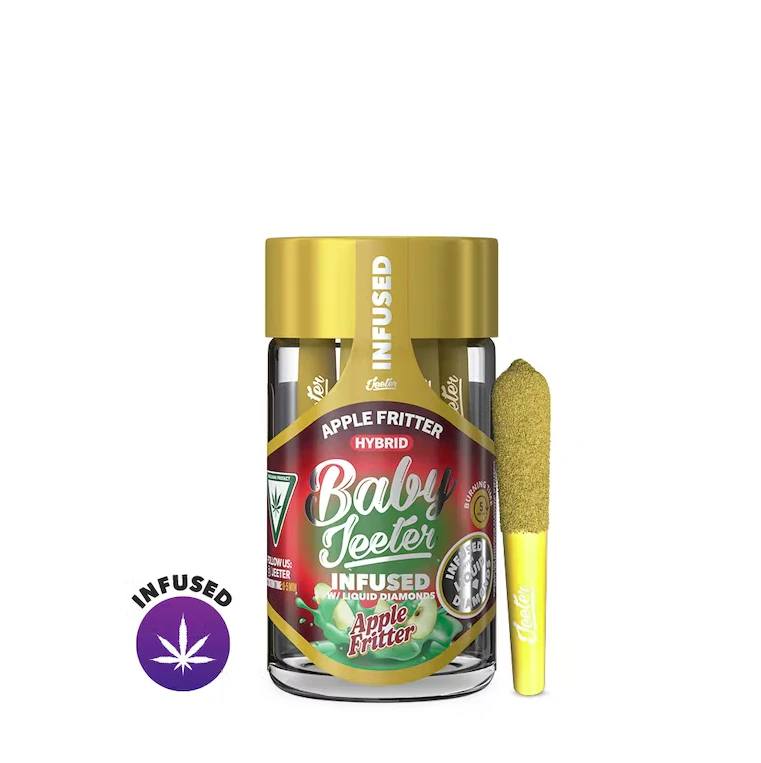 Jeeter - Jeeter - Pre Roll Pack - Infused Baby Jeeter - Hybrid - Apple Fritter - (2.5g total) 5 Pack Main Image