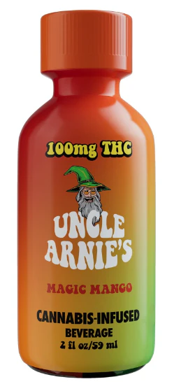 Uncle Arnies - [UNCLE ARNIE'S] Shot - 100mg - Magic Mango (H) Main Image