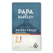 Papa & Barkley - 3:1 CBD Rich Releaf Patch 21mg CBD : 7mg THC