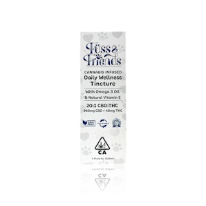FUSS & FRIENDS - FUSS & FRIENDS - Tincture - Large Friends Daily Wellness - 20:1 - CBD:THC - 48MG