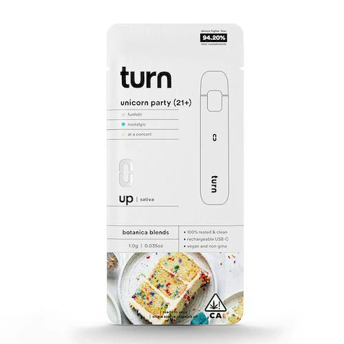 turn - Turn - Disposable - Unicorn Party - 1G Main Image