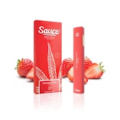Sauce Strawberry Cough Live Resin Infused Disposable Vape 1g