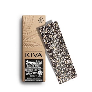 Kiva - KIVA X YEASTIE BOYS: EVERYTHING BAGEL SEASONING DARK CHOCOLATE BAR 100MG