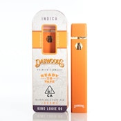 Dabwoods King Louie OG Indica Disposable Vape Pen - 1.0g