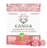 Kanha Gummies 100mg Pink Guava $18