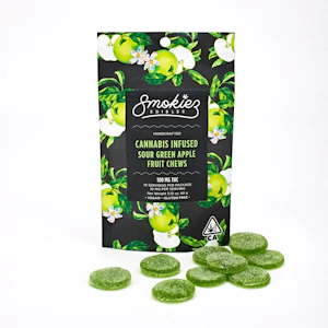 SMOKIEZ - SOUR GREEN APPLE 100MG - SMOKIEZ