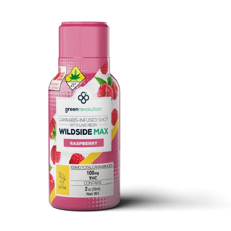 Green Revolution - Raspberry WildSide MAX - 100mg (S) - Green Revolution Main Image