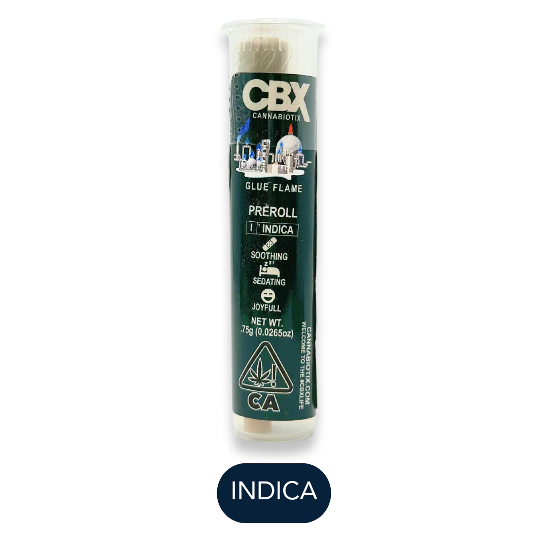 CBX: Cannabiotix - Cbx - Glue Flame - Preroll - .75g Main Image
