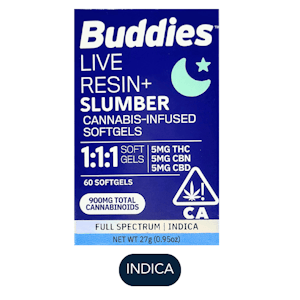 Buddies - Buddies - Slumber G Snow 1:1:1 - Capsules - 60ct - 900mg
