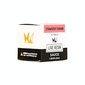 Strawberry Banana - 1g Concentrate Live Resin Sauce