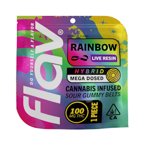 Flav - Flav - Rainbow - Macro Belts Live Resin 100mg