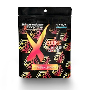 GUMMY - RASPBERRY LEMONADE - 20mg/pc - MONSTER X